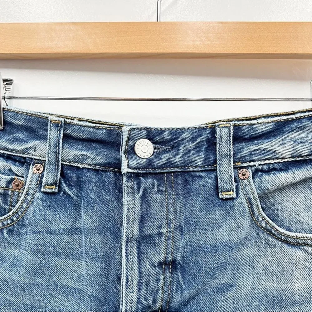 Boyish Cody High Rise Cut Off Rigid Denim Shorts size 29 - Picture 4 of 5